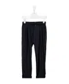 Brunello Cucinelli Mid-rise Slim-cut Trousers In Black