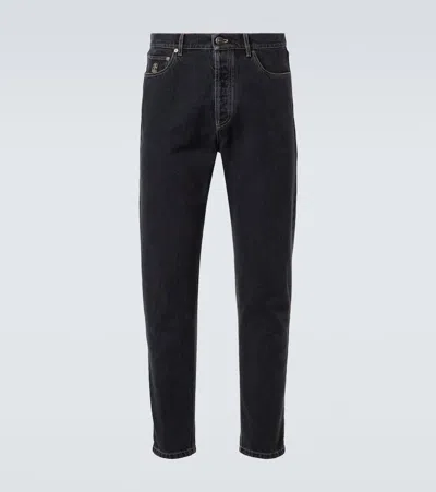 BRUNELLO CUCINELLI MID-RISE SLIM JEANS