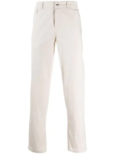 BRUNELLO CUCINELLI BRUNELLO CUCINELLI MID-RISE STRAIGHT LEG TROUSERS