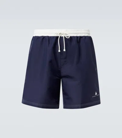 BRUNELLO CUCINELLI LOGO SWIM TRUNKS