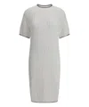 Brunello Cucinelli Women Knitted Midi Dress In White