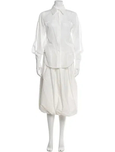 Pre-owned Brunello Cucinelli Midi Length Dress W/ Tags In Neutral