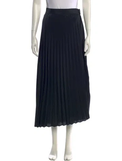 Pre-owned Brunello Cucinelli Midi Length Skirt In Black