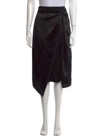 Pre-owned Brunello Cucinelli Midi Length Skirt In Brown