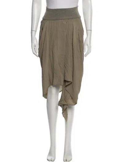 Pre-owned Brunello Cucinelli Midi Length Skirt In Neutral