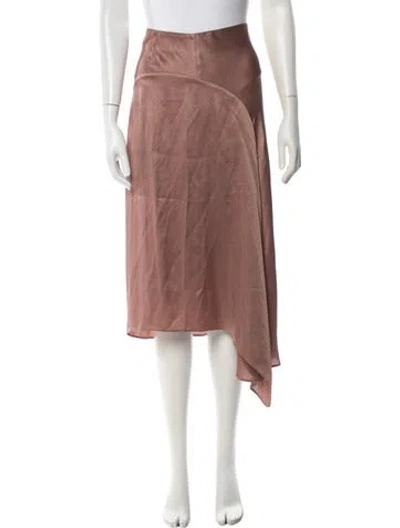 Pre-owned Brunello Cucinelli Midi Length Skirt In Pink