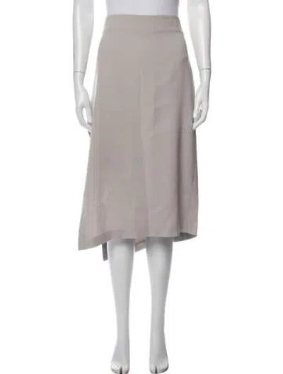 Pre-owned Brunello Cucinelli Midi Length Skirt In Purple