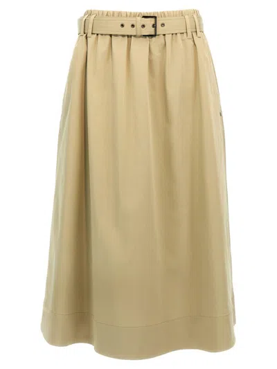 BRUNELLO CUCINELLI BRUNELLO CUCINELLI MIDI SKIRT