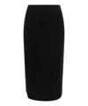 Brunello Cucinelli Women Midi Skirt In Black