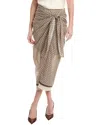 Brunello Cucinelli Midi Skirt In Pattern