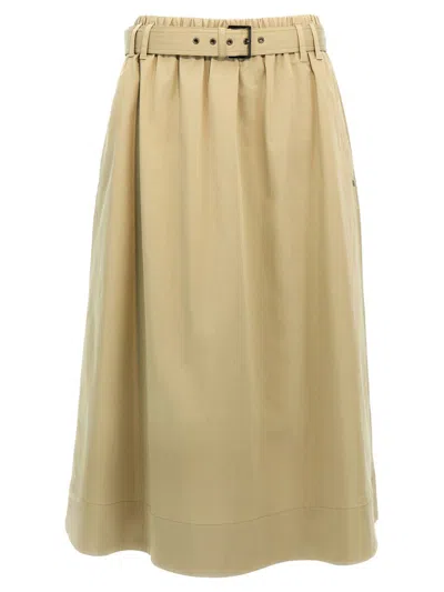 BRUNELLO CUCINELLI BRUNELLO CUCINELLI MIDI SKIRT