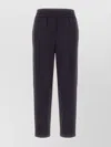 Brunello Cucinelli Midnight Blue Viscose Blend Pant