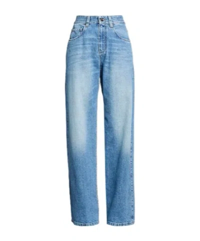 Brunello Cucinelli Mid-rise Loose Jeans In Blue