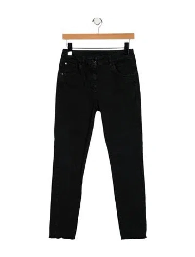 Pre-owned Brunello Cucinelli Mid-rise Skinny Leg Jeans In Black