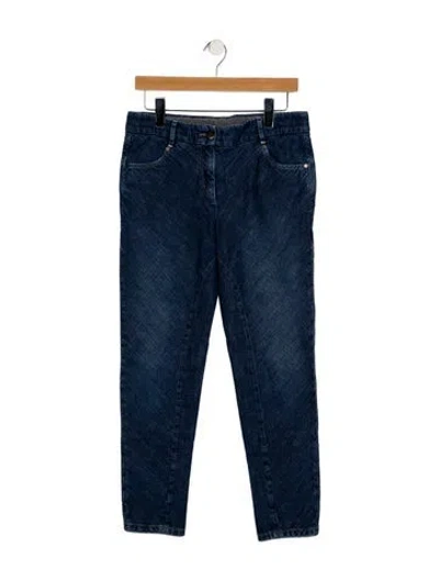 Pre-owned Brunello Cucinelli Mid-rise Skinny Leg Jeans In Blue