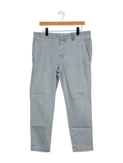 Pre-owned Brunello Cucinelli Mid-rise Straight Leg Jeans In Blue