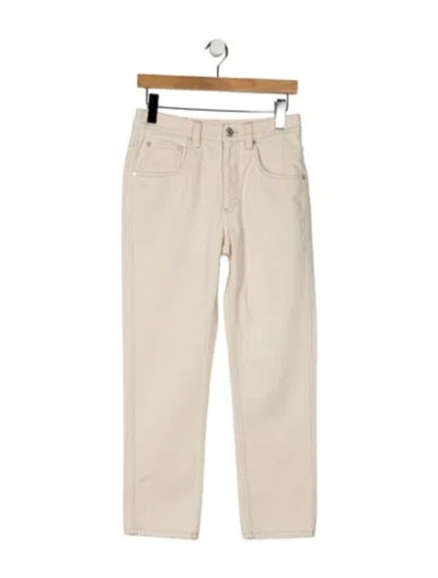 Pre-owned Brunello Cucinelli Mid-rise Straight Leg Jeans In Multi