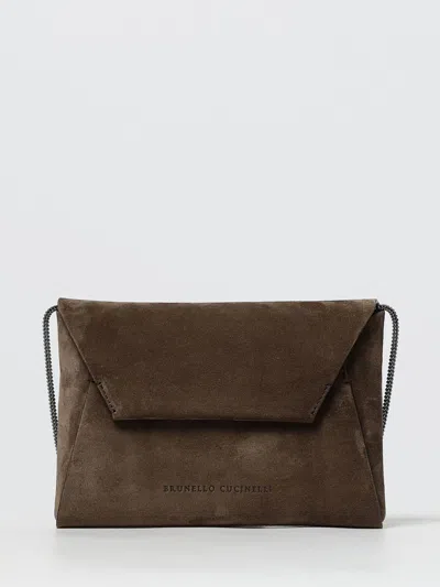 BRUNELLO CUCINELLI MINI BAG BRUNELLO CUCINELLI WOMAN COLOR DOVE GREY,431499073