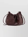 Brunello Cucinelli Women Bucket Mellow Mini Pony Skin Shoulder Bag