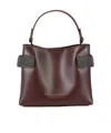 Brunello Cucinelli Mini Crossbody Bag In Neutral
