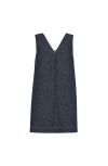 Brunello Cucinelli Klassisches Jeans-minikleid In Blue