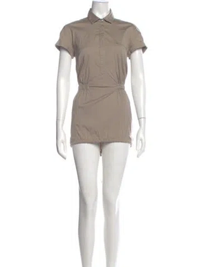 Pre-owned Brunello Cucinelli Mini Dress In Neutral