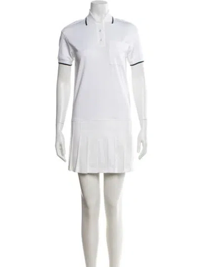 Pre-owned Brunello Cucinelli Mini Dress W/ Tags In White