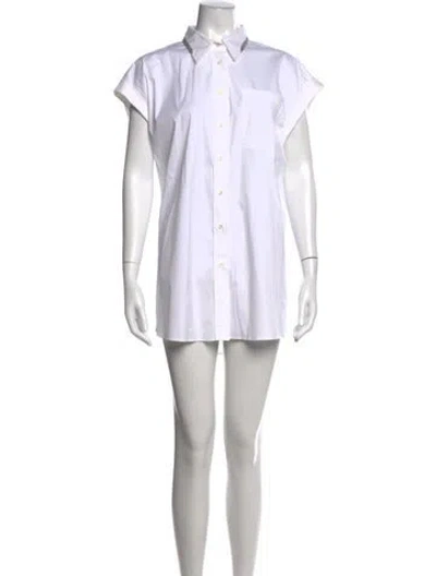 Pre-owned Brunello Cucinelli Mini Dress W/ Tags In White