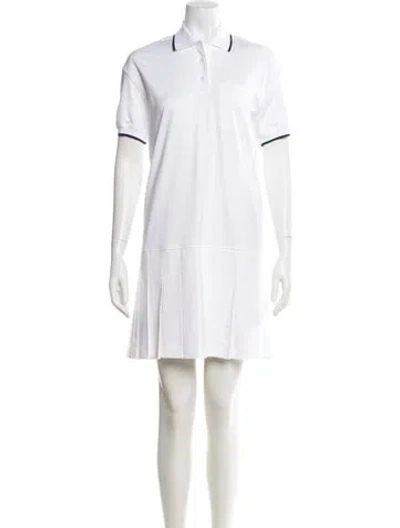Pre-owned Brunello Cucinelli Mini Dress In White