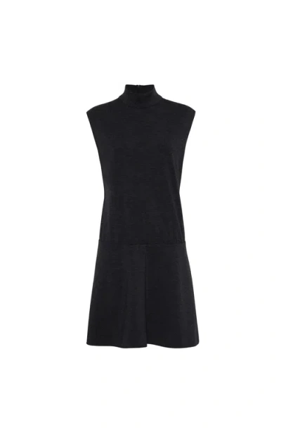 BRUNELLO CUCINELLI BRUNELLO CUCINELLI MINI DRESS WITH MONILI