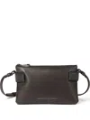 Brunello Cucinelli Mini Essence Cross Body Bag In Brown