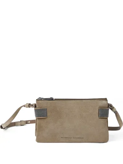 Brunello Cucinelli Mini Essence Crossbody Bag