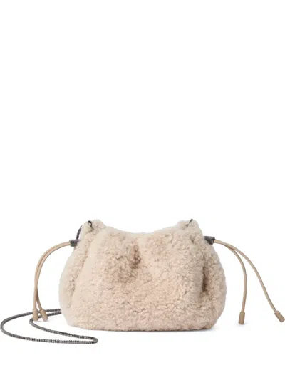 Brunello Cucinelli Mini Mellow Bucket Bag