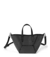 Brunello Cucinelli Mini Precious Bc Duo Top-handle Bag In Black