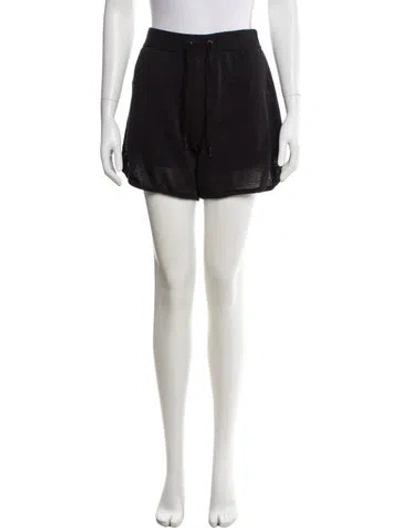 Pre-owned Brunello Cucinelli Mini Shorts In Black