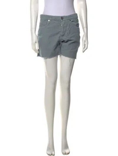 Pre-owned Brunello Cucinelli Mini Shorts In Blue