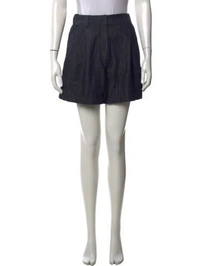 Pre-owned Brunello Cucinelli Mini Shorts In Blue