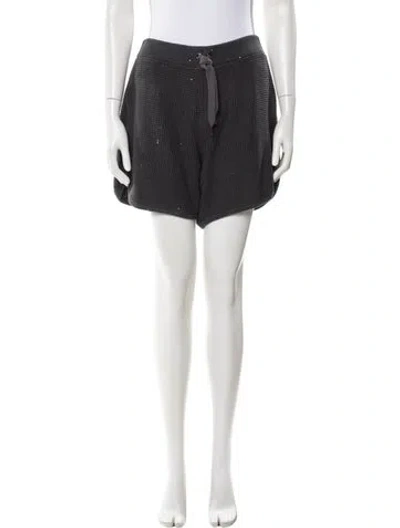 Pre-owned Brunello Cucinelli Mini Shorts In Gray