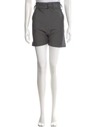 Pre-owned Brunello Cucinelli Mini Shorts In Gray
