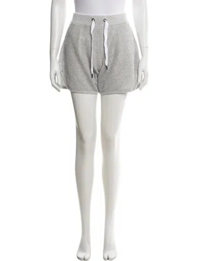 Pre-owned Brunello Cucinelli Mini Shorts In Gray