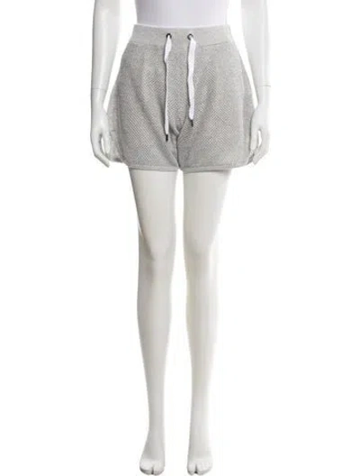 Pre-owned Brunello Cucinelli Mini Shorts In Gray