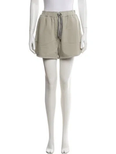 Pre-owned Brunello Cucinelli Mini Shorts In Green