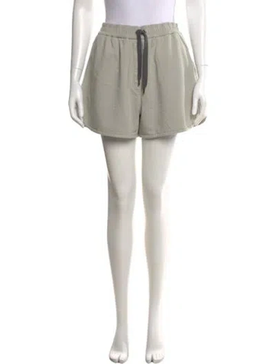Pre-owned Brunello Cucinelli Mini Shorts In Green