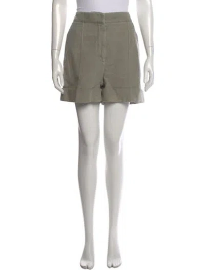 Pre-owned Brunello Cucinelli Mini Shorts In Green