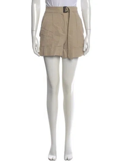 Pre-owned Brunello Cucinelli Mini Shorts In Neutral