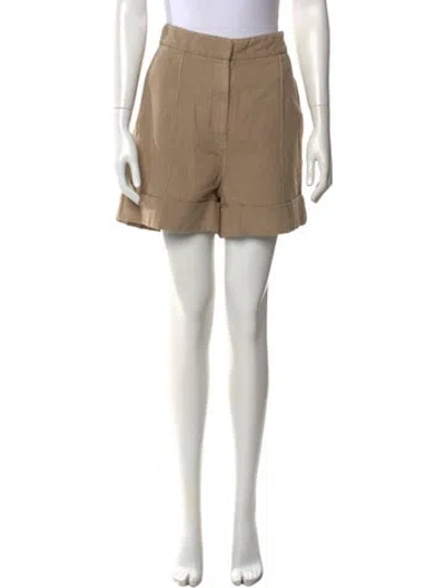 Pre-owned Brunello Cucinelli Mini Shorts In Neutral