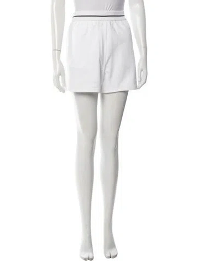 Pre-owned Brunello Cucinelli Mini Shorts In Neutrals