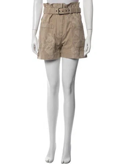 Pre-owned Brunello Cucinelli Mini Shorts In Neutrals