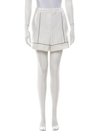 Pre-owned Brunello Cucinelli Mini Shorts In Neutrals