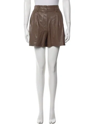Pre-owned Brunello Cucinelli Mini Shorts W/ Tags In Brown